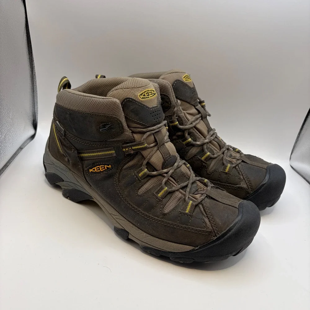 Keen Targhee II Mid Waterproof Hiking Boots Mens 11.5 Brown 1002375